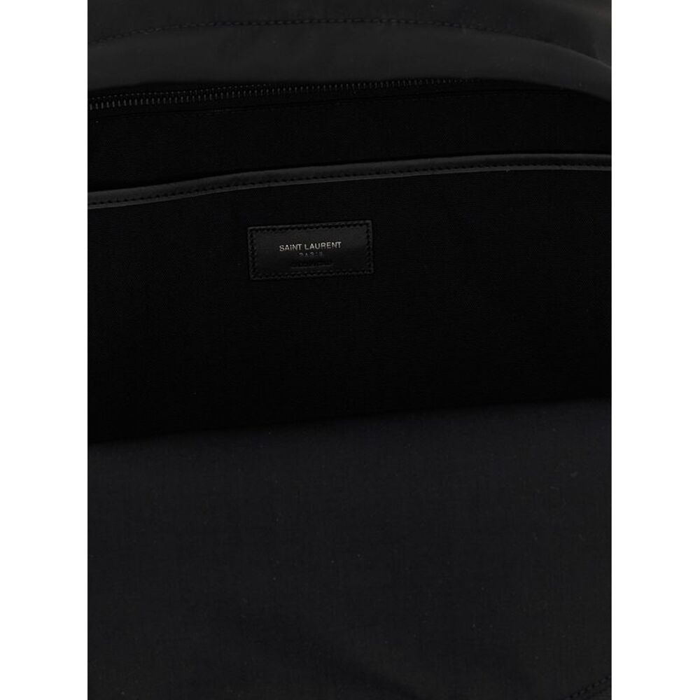 Saint Laurent Black Polyamide Men's Backpack - Picture 4 of 4